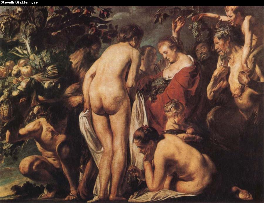 Jacob Jordaens Allegory of Fettility